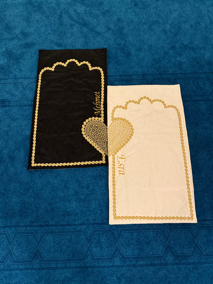 İsimli Kalpli Seccade